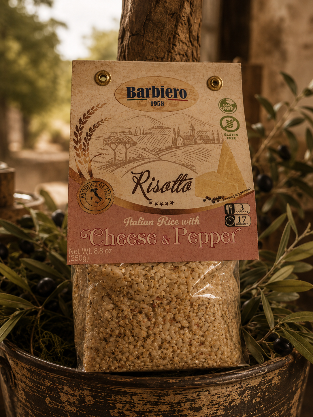 Risotto Cheese & Pepper