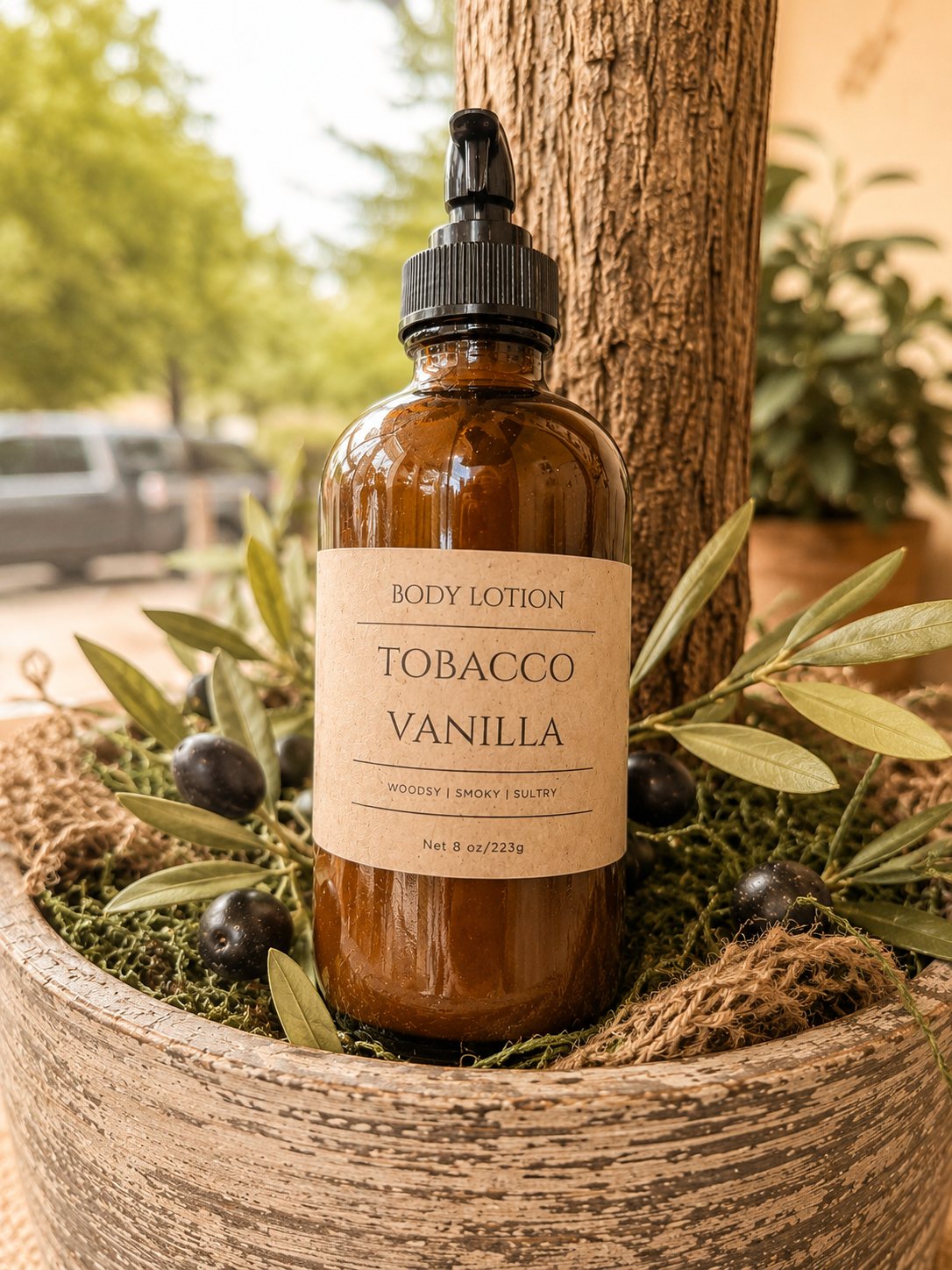 Tobacco Vanilla and Lavender Lotion