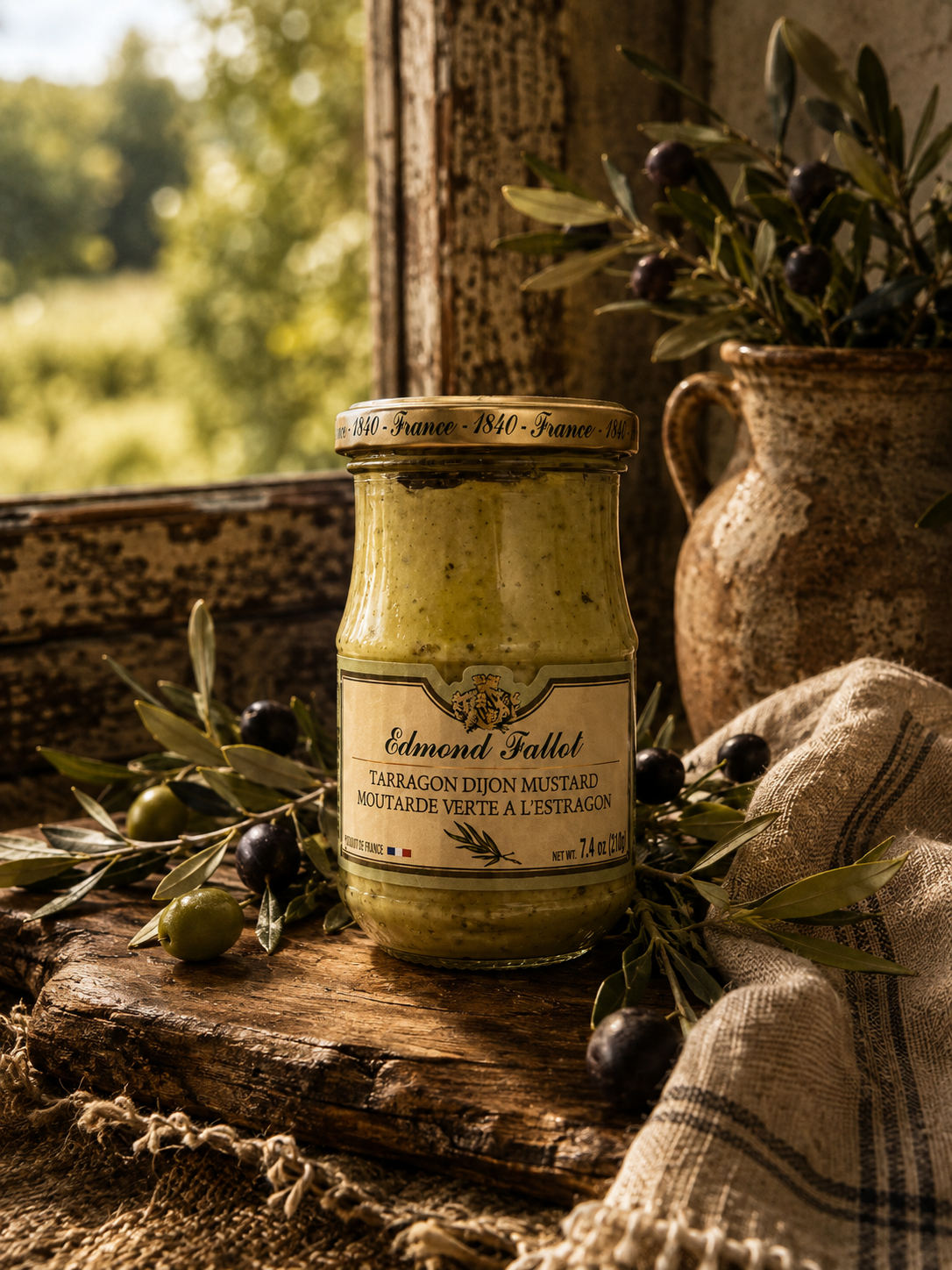Edmond Fallon French Tarragon Dijon Mustard