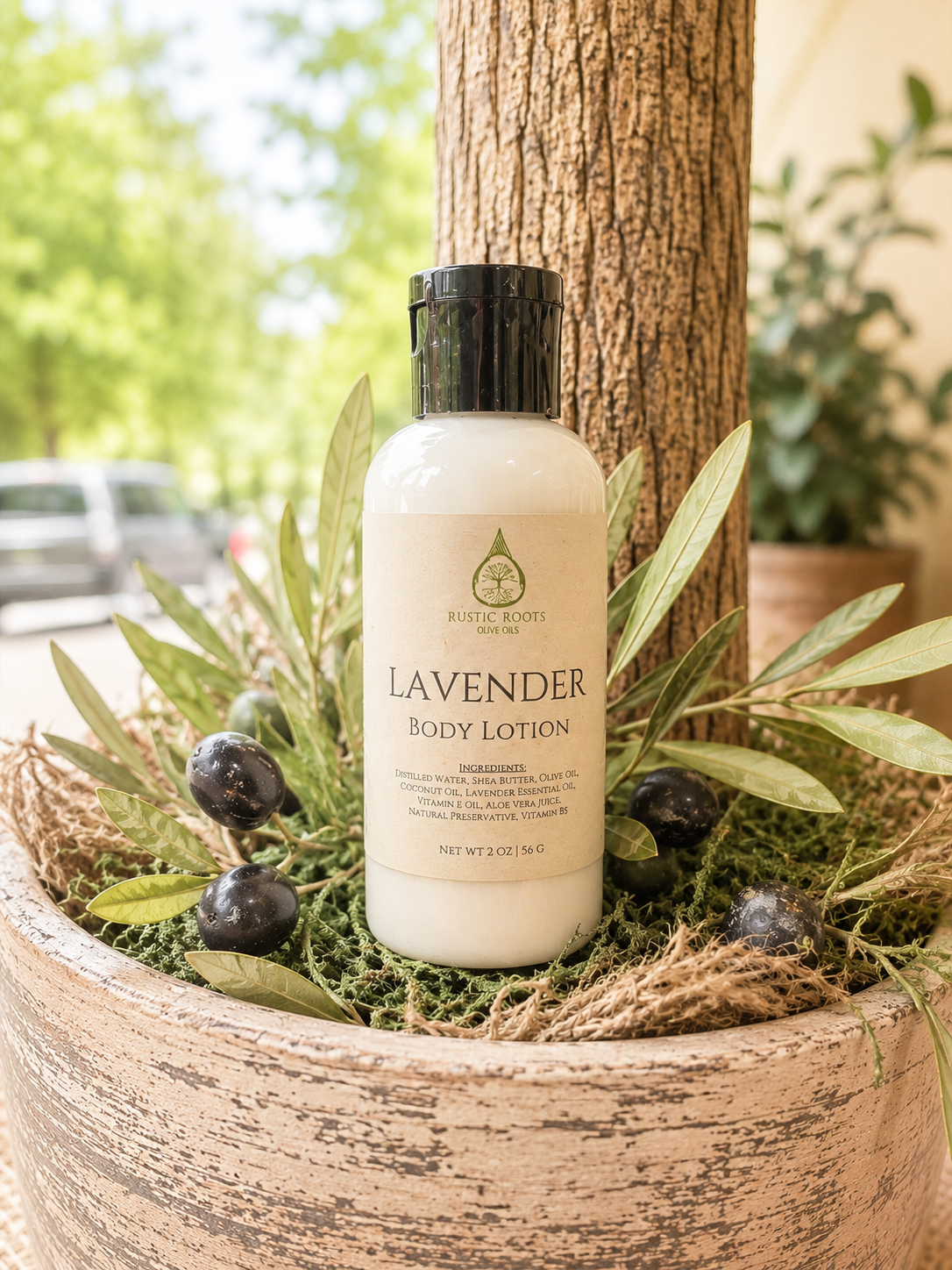 Travel Lotion- Amber Vanilla & Lavender
