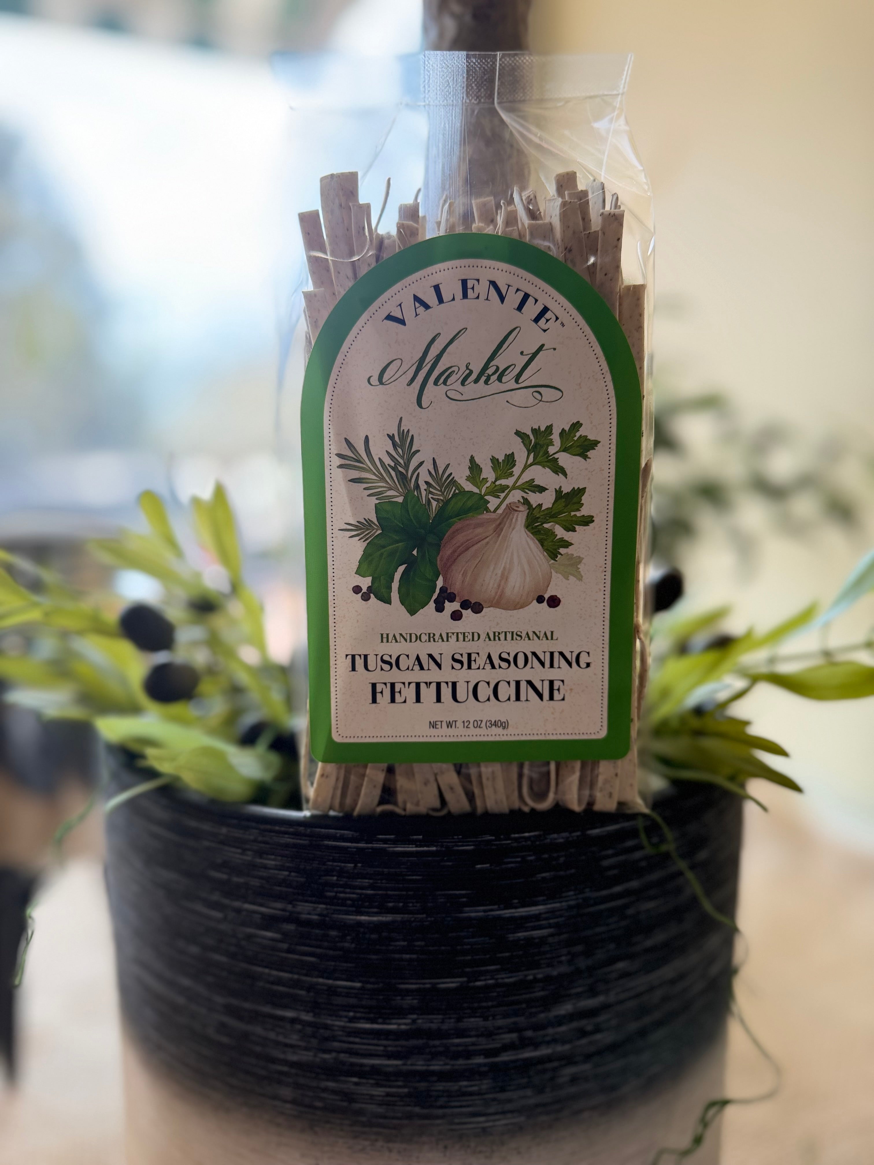 Valente-Tuscan Seasoning Fettuccine
