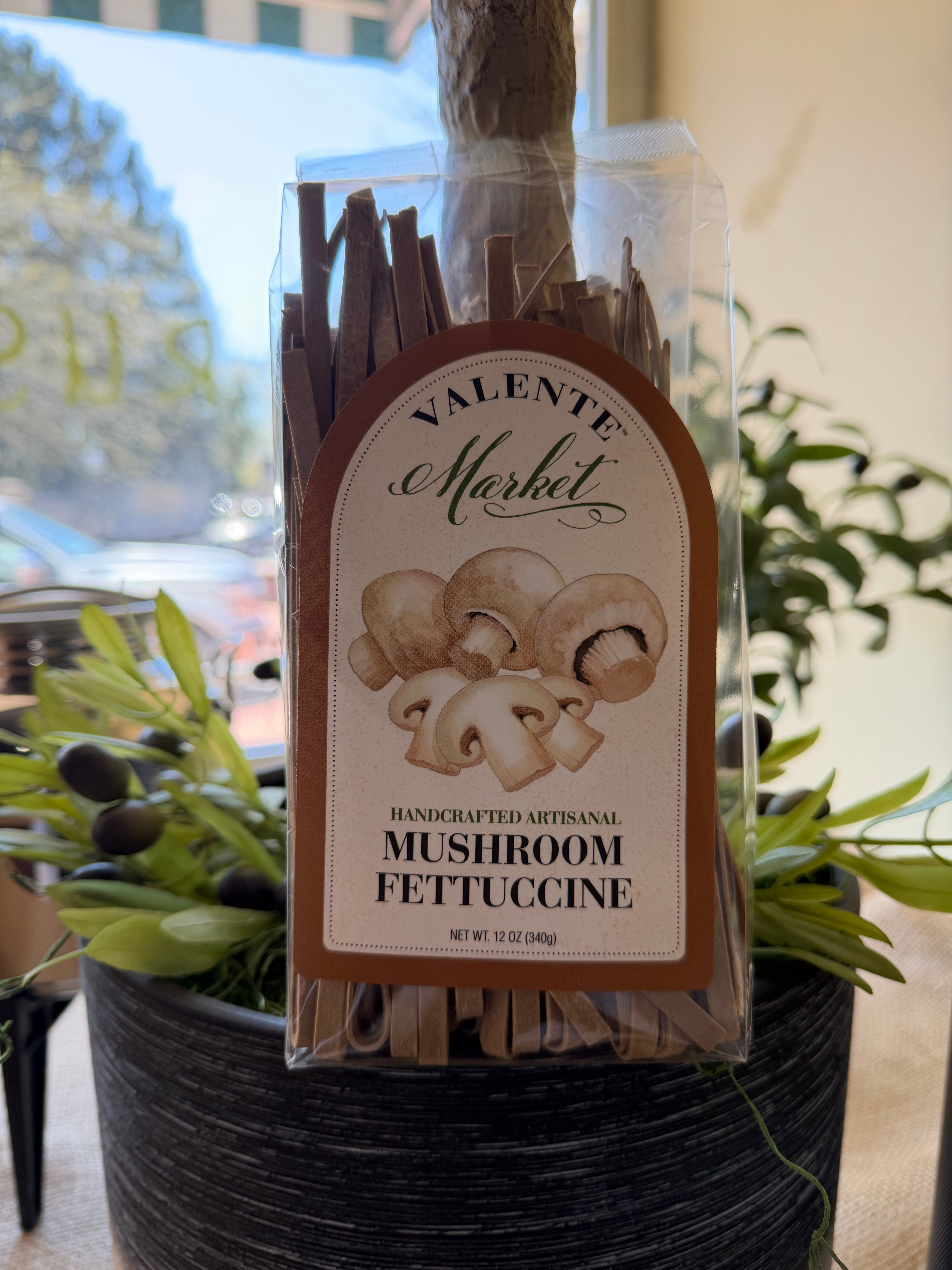 Valente-Mushroom Fettuccine