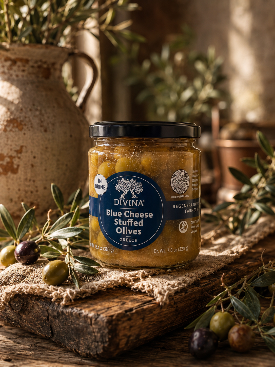 Blue Cheese Stuffed Olives