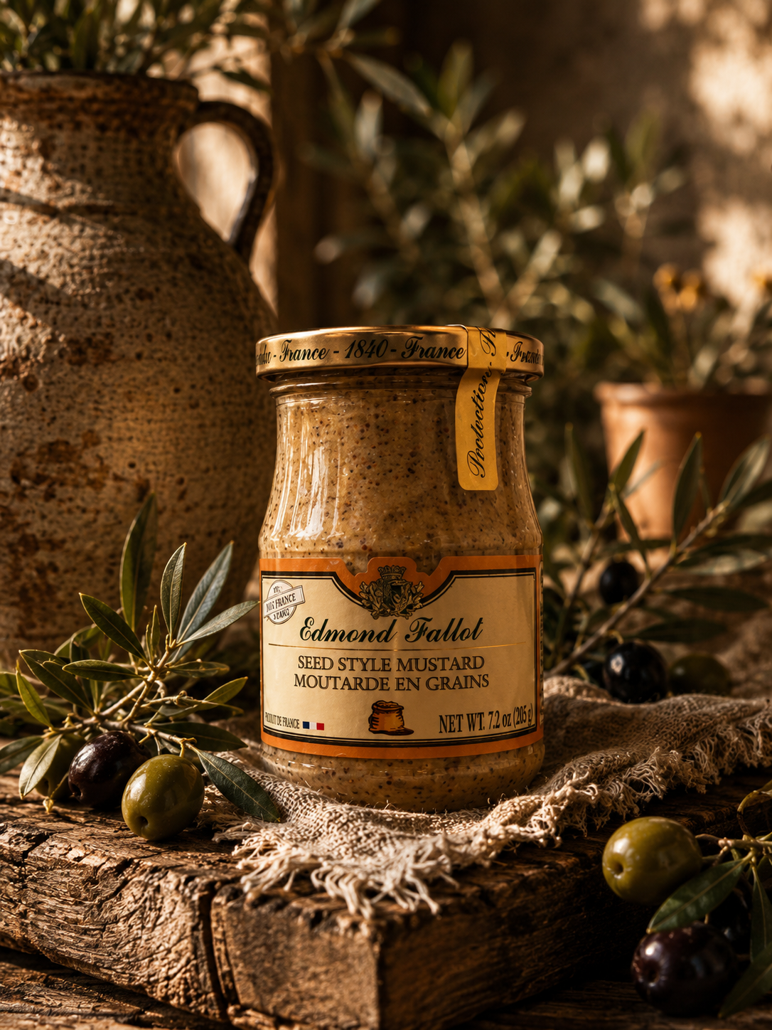 French Old-Fashioned Full Grain Mustard