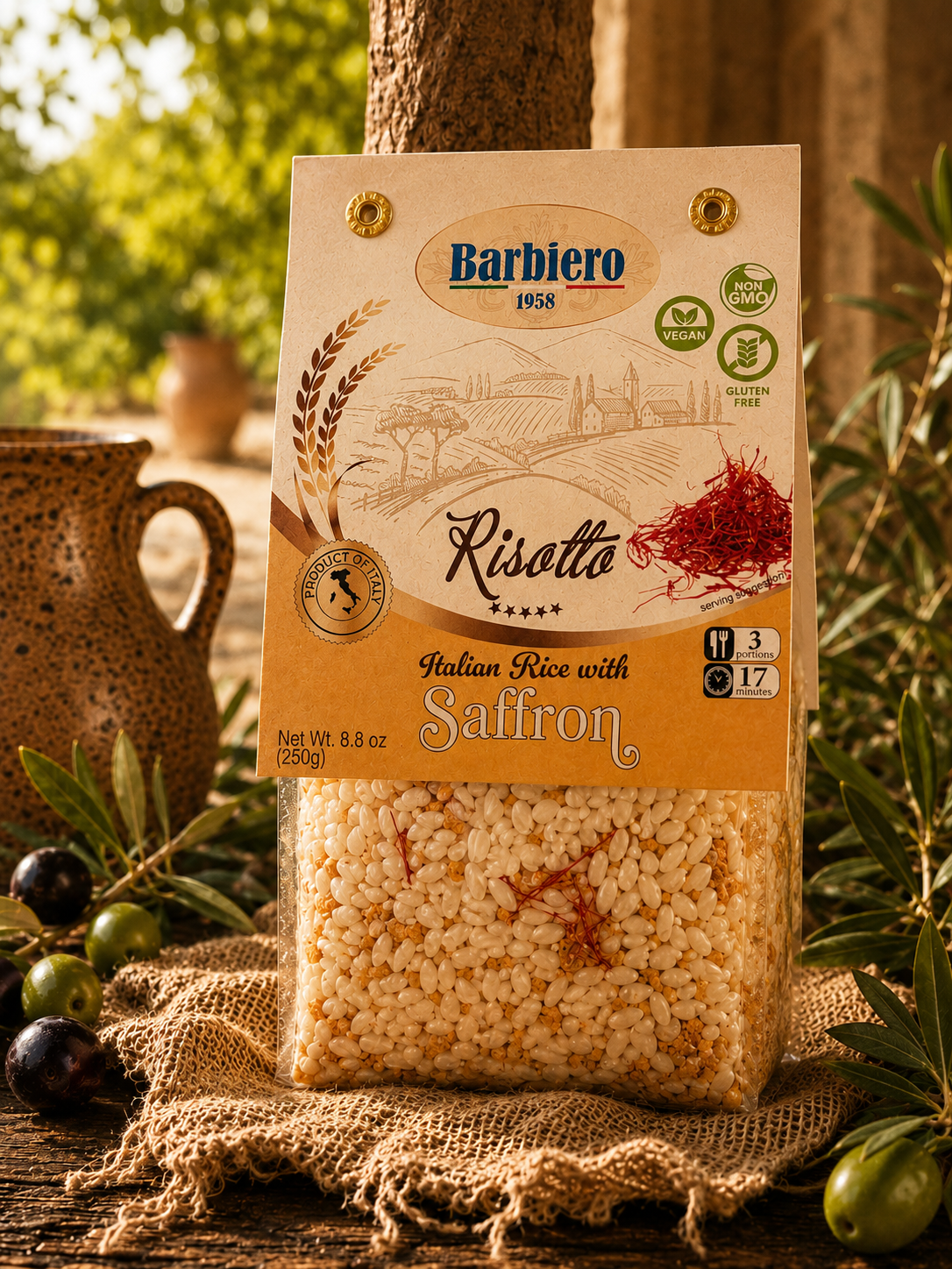 Italian Risotto with Saffron