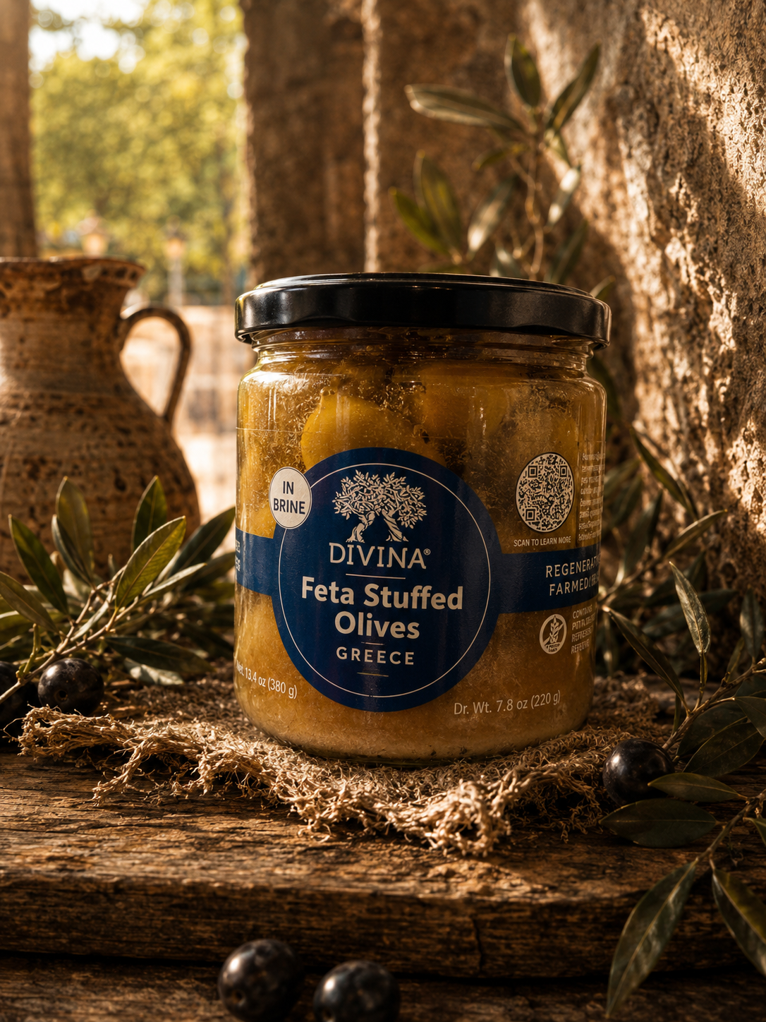 Feta Stuffed Olives