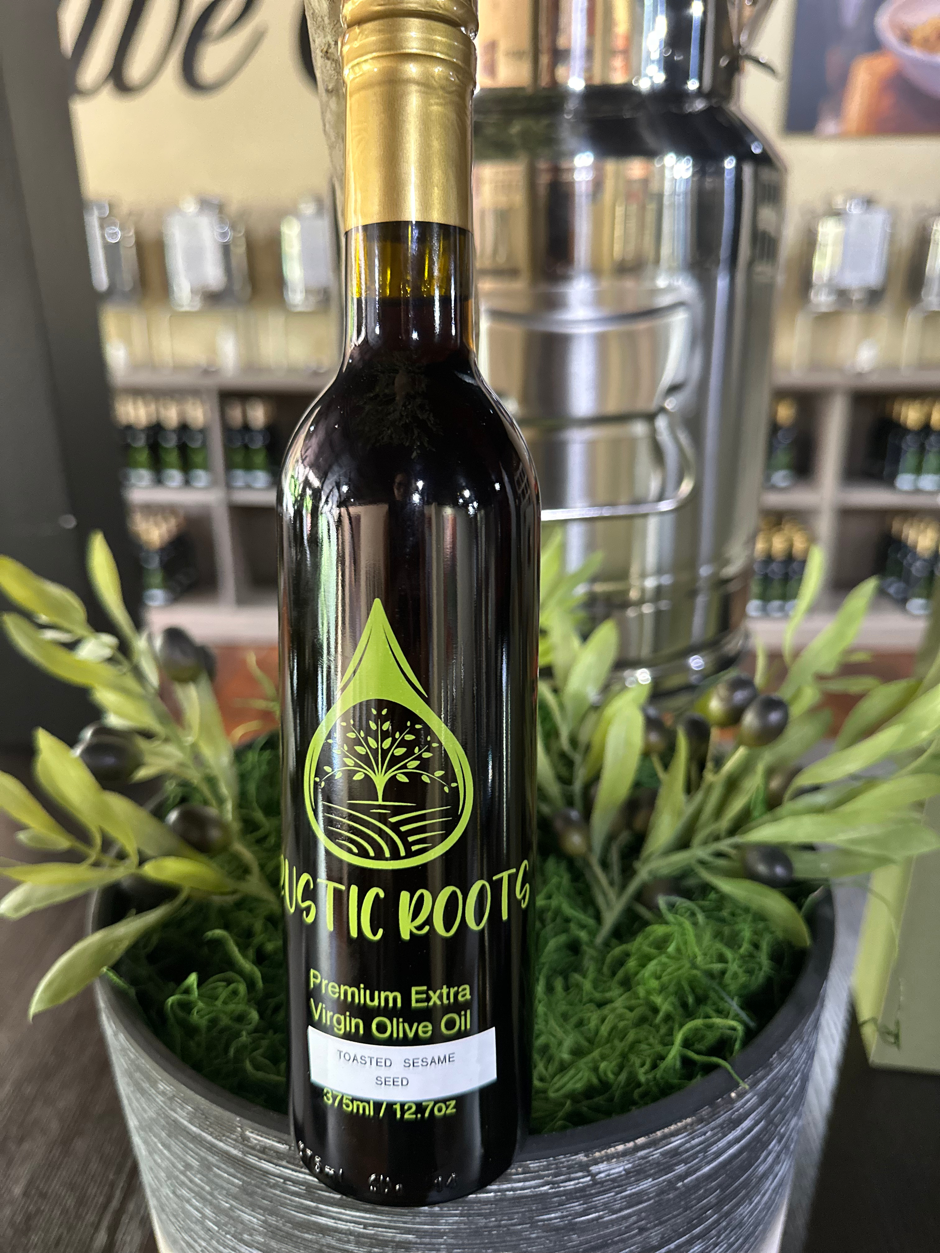 Image of toasted sesame seed olive oil 