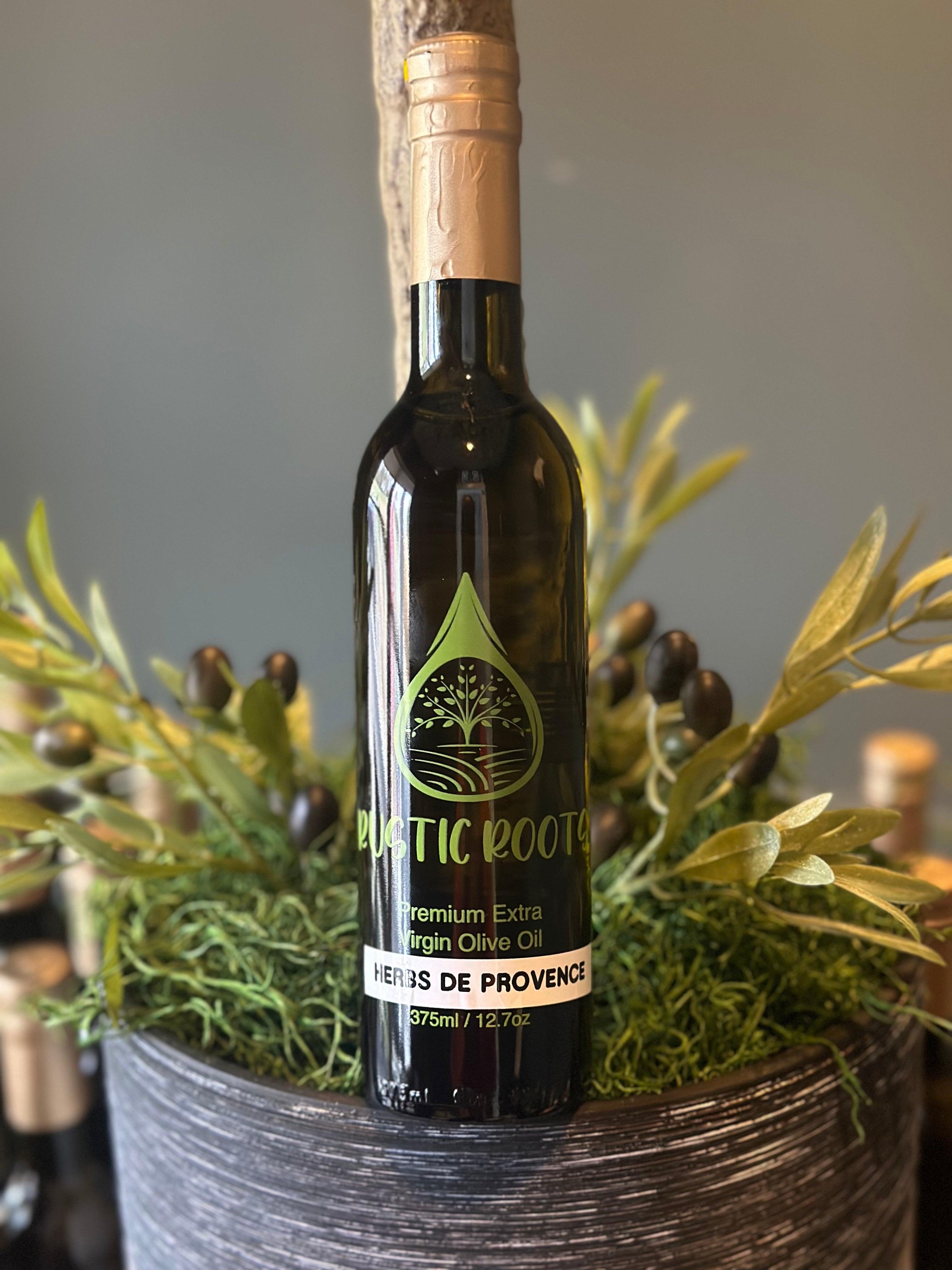 Image of Herbs de Provence infused Premium Extra Virgin Olive Oil by Rustic Roots