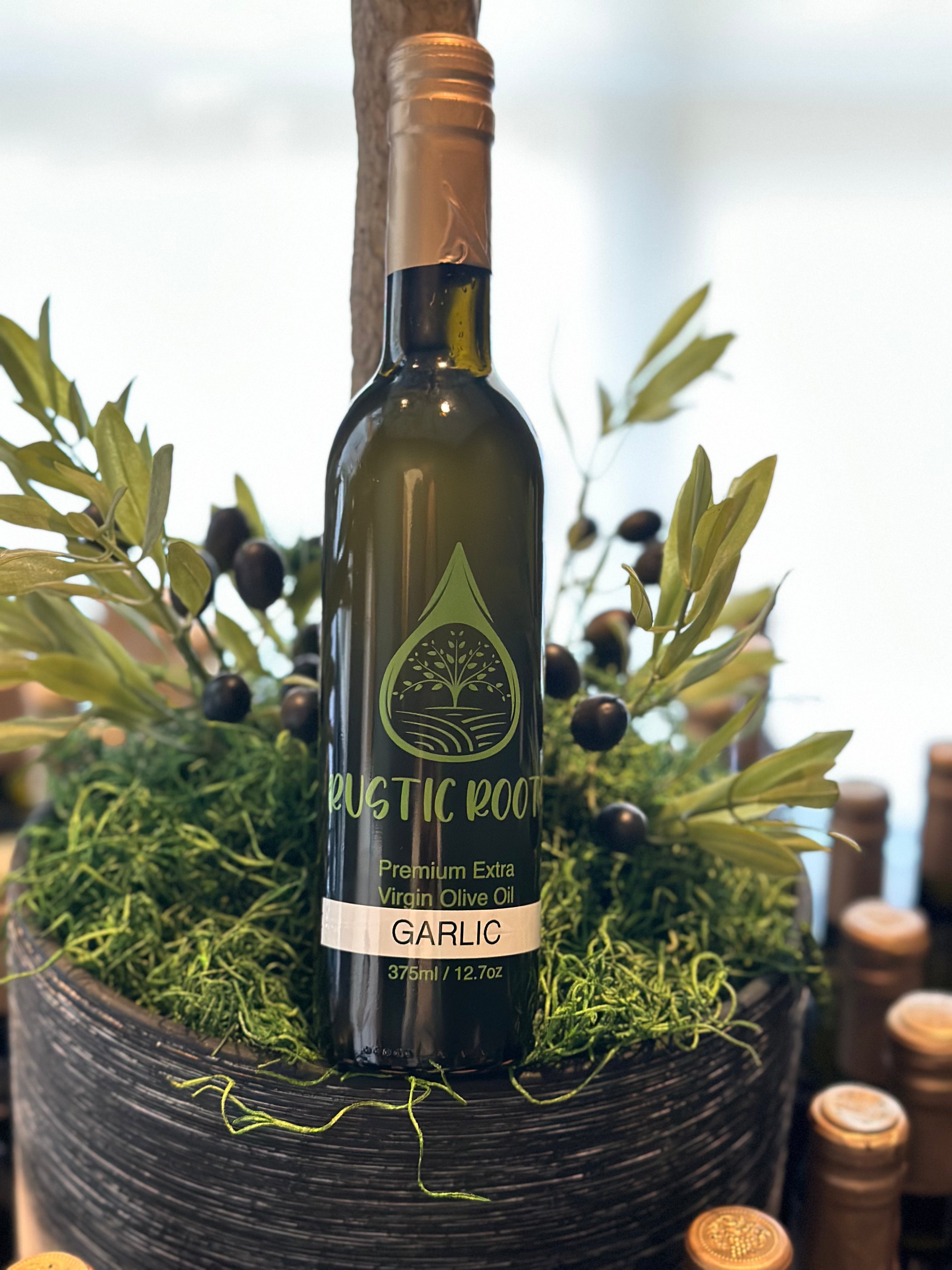 Garlic Infused Premium Extra Virgin Olive Oil